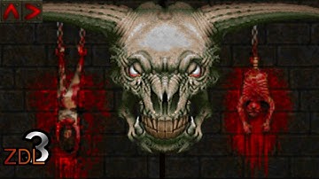 Hellish Citadel💀#doom HELLBOUND MegaWad Map: 23 - Fortress Of Ages🔥 #fps #gaming #bossfight