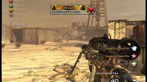 mw2 1v1 quick scopes