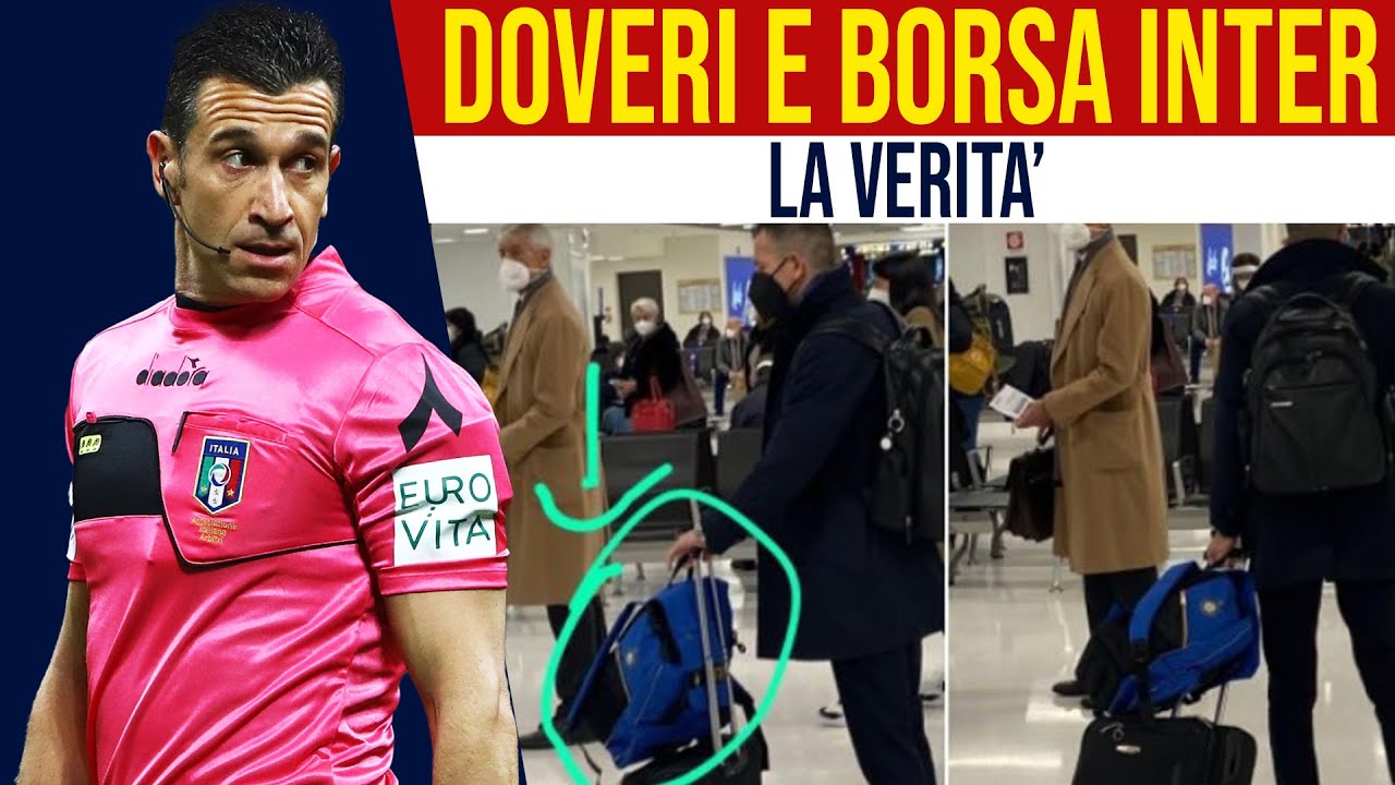 Napoli Inter, l'arbitro Doveri è interista? 😲 Scoperta la verità! 😏 -  YouTube