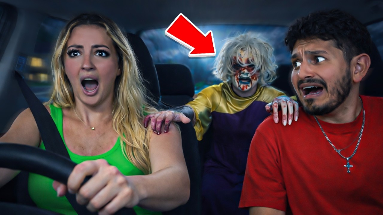 SCARY STALKER LADY WON'T LEAVE US ALONE...