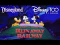 Mickey  minnies runaway railway 4k with queue  disneyland