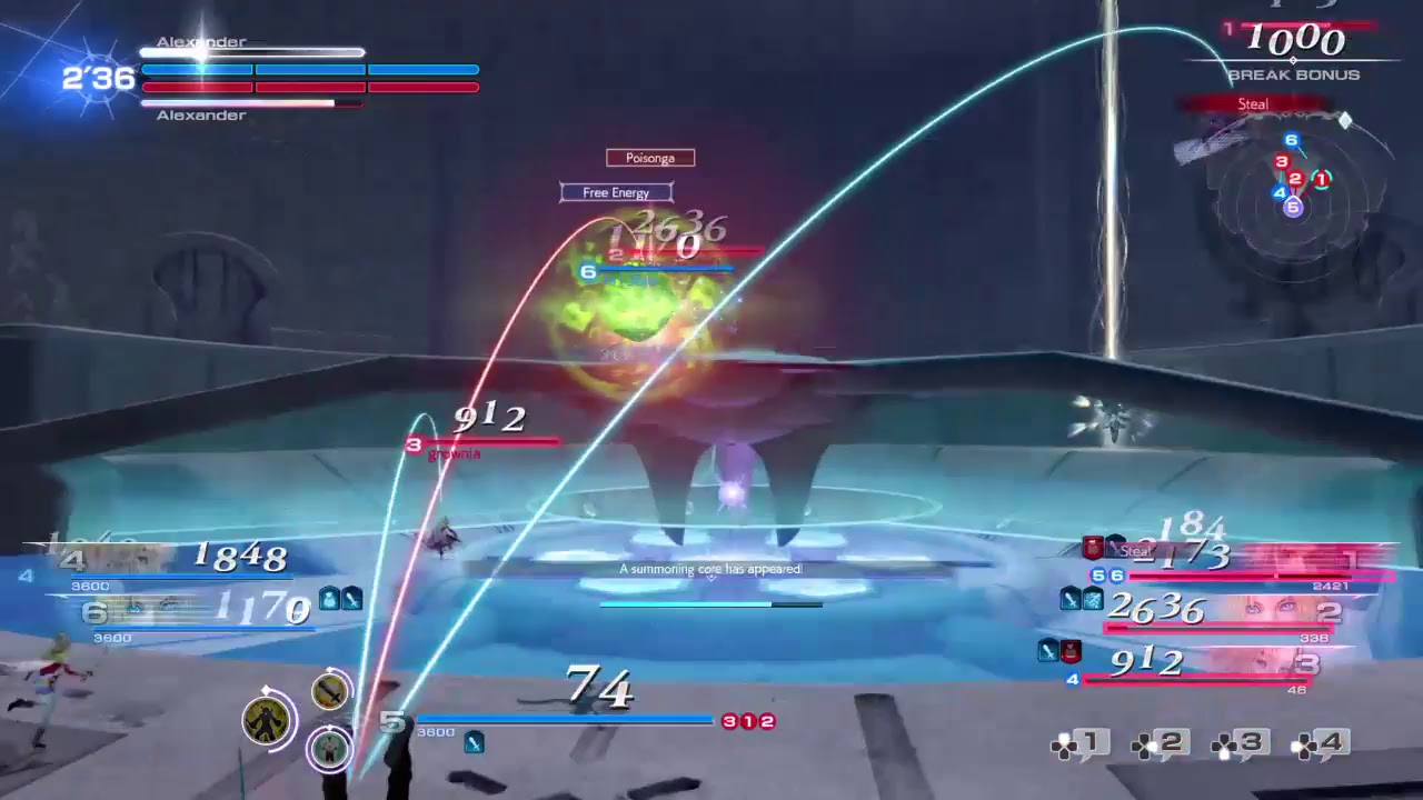 Final Fantasy Dissidia Gameplay PS4 - YouTube