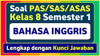 English PAS/SAS Questions for Grade 8 Semester 1 Independent Curriculum and Answer Key