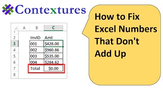 How to Fix Excel Numbers That Don