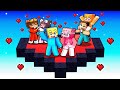 Ukri und Lea sind auf einem HERZ BLOCK in Minecraft!