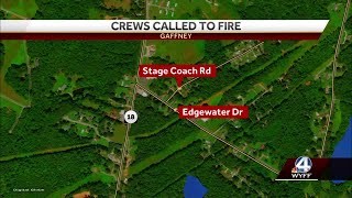 Crews called to fire in Cherokee County