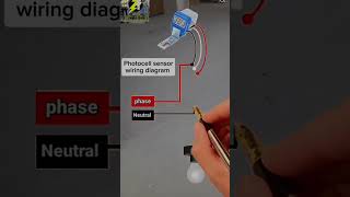 Photocell Sensor Wiring Diagram #electronic #automobile #viralshort #anime #fyp #mechanic #subscribe