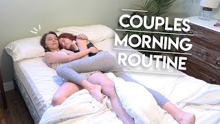 Couples Morning Routine || Lesbian Couple
