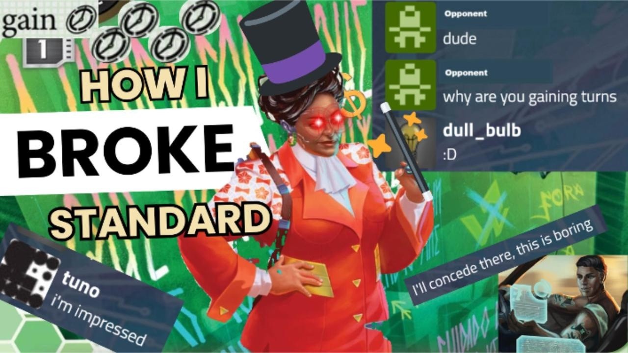 MAGIC MAN - Breaking standard Netrunner with a late meta monster