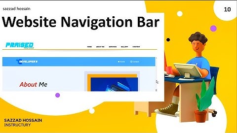 How to make a navigation bar html and css | CSS3 Bangla Tutorial | part  10