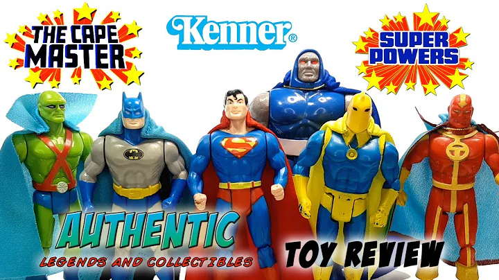 Kenner Super Powers action figure repro capes by T...