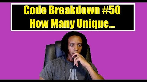 Code Breakdown #50 - How many unique consonants - Codewars - C++