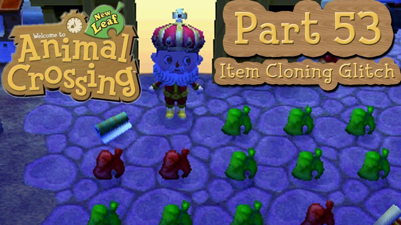 Animal Crossing New Leaf Part 53 Item Cloning Glitch Tutorial Duplicate Any Item In The Game Youtube