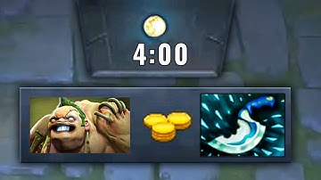 WTF Pudge 4Mins Blink Dagger🔥New Record🔥24Kills Rampage Divine Rapier Dota 2