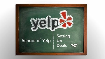 Set Up Yelp Deals (Tutorial) (2012)