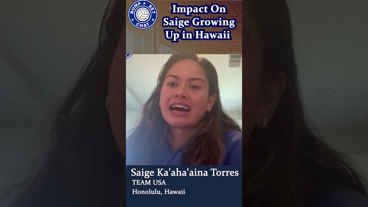 Impact of growing up in Hawaii and now playing volleyball for TEAM USA