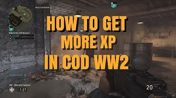 HOW TO LEVEL UP FAST IN COD WW2 (BEST TIPS FOR LEVELING UP IN COD WW2)