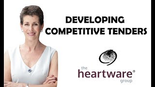 Developing competitive tenders