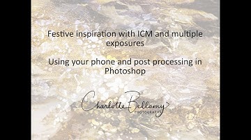 Festive ICM and multiple exposure with Charlotte Bellamy Photography