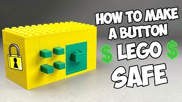 How to make a Lego Button Safe / Lego Tutorial