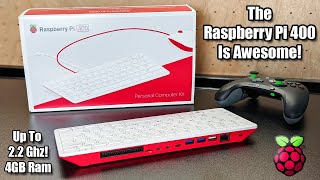 the raspberry pi 400 is awesome! review, overclock, emulation, tear down