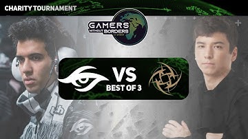 Team Secret vs NiP Game 2 (BO3) | Gamers Without Borders 2020