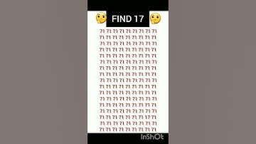 99% fail FIND 17 #reading #maths #iqtest #iq