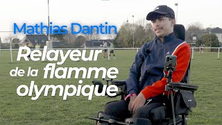 Mathias Dantin - Relayeur de la Flamme Olympique