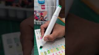 Swatching Warna Artists Marker Spidol Deli