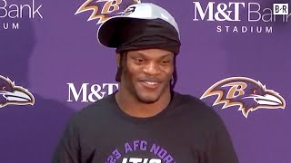 Lamar Jackson Talks Ravens Clinching No. 1 Seed, MVP Chants