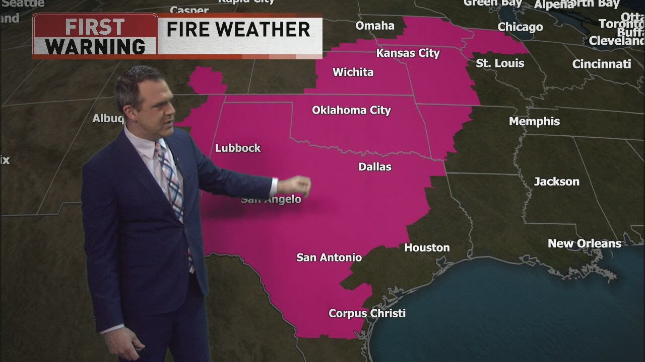 High winds and low humidity is the perfect conditions for extreme fire ...