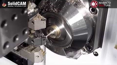 CITIZEN Cincom D25-VIII Demo Powered By SolidCAM & ISCAR