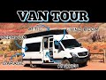 Van Tour Videos including (Recirculating Shower, Tilting Solar, Undermount AC).