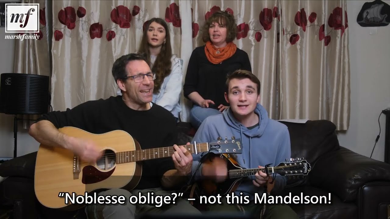 "Peter Mandelson" - Marsh Family parody of "Mrs Robinson" by Simon & Garfunkel on Epstein Files