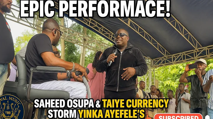 Epic Performance! Saheed Osupa & Taiye Currency Storm Yinka Ayefele’s Children’s Day Party!