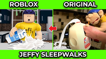 SML Movie vs SML ROBLOX: Jeffy Sleepwalks + Jeffy
