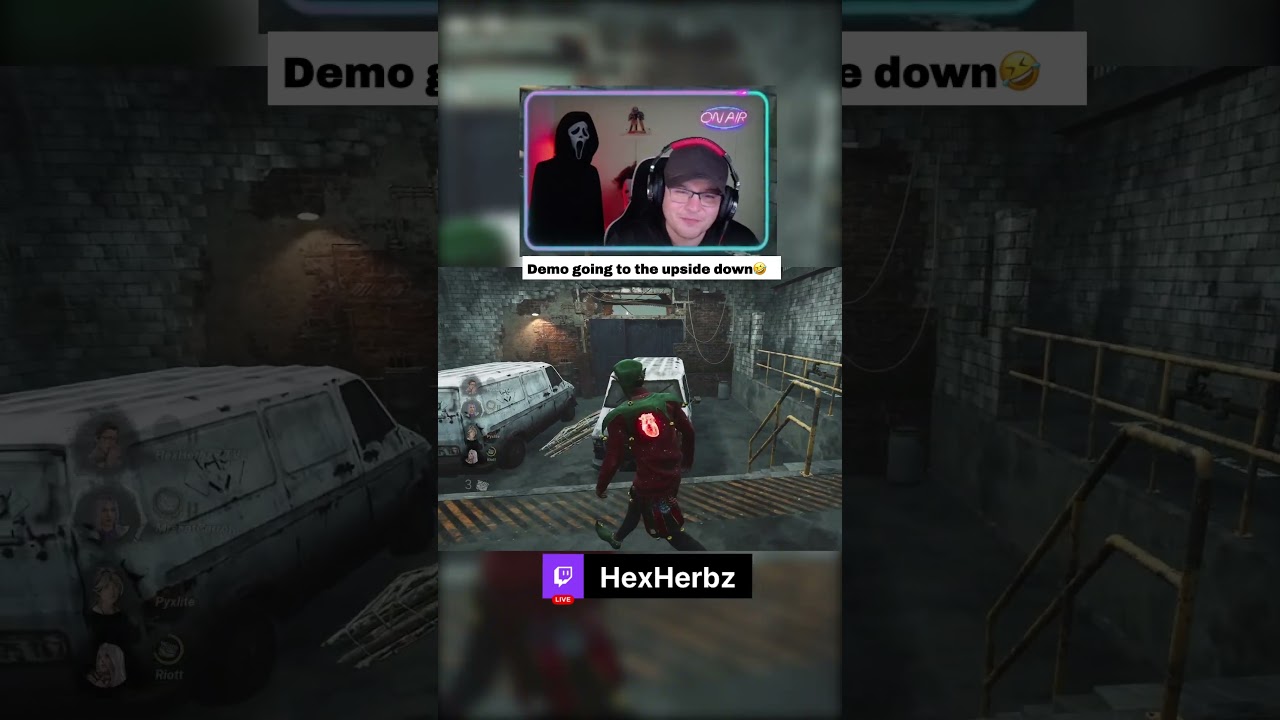 Demo going to the upside down🤣 