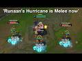 Runaan&#39;s Hurricane for MELEE is INSANE! (PBE Preview)