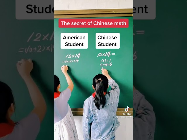 HOW CHINESE STUDENTS SO FAST IN SOLVING MATH  OVER AMERICAN STUDENTS class=