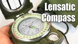 Lensatic Military Sighting Compass Unboxing