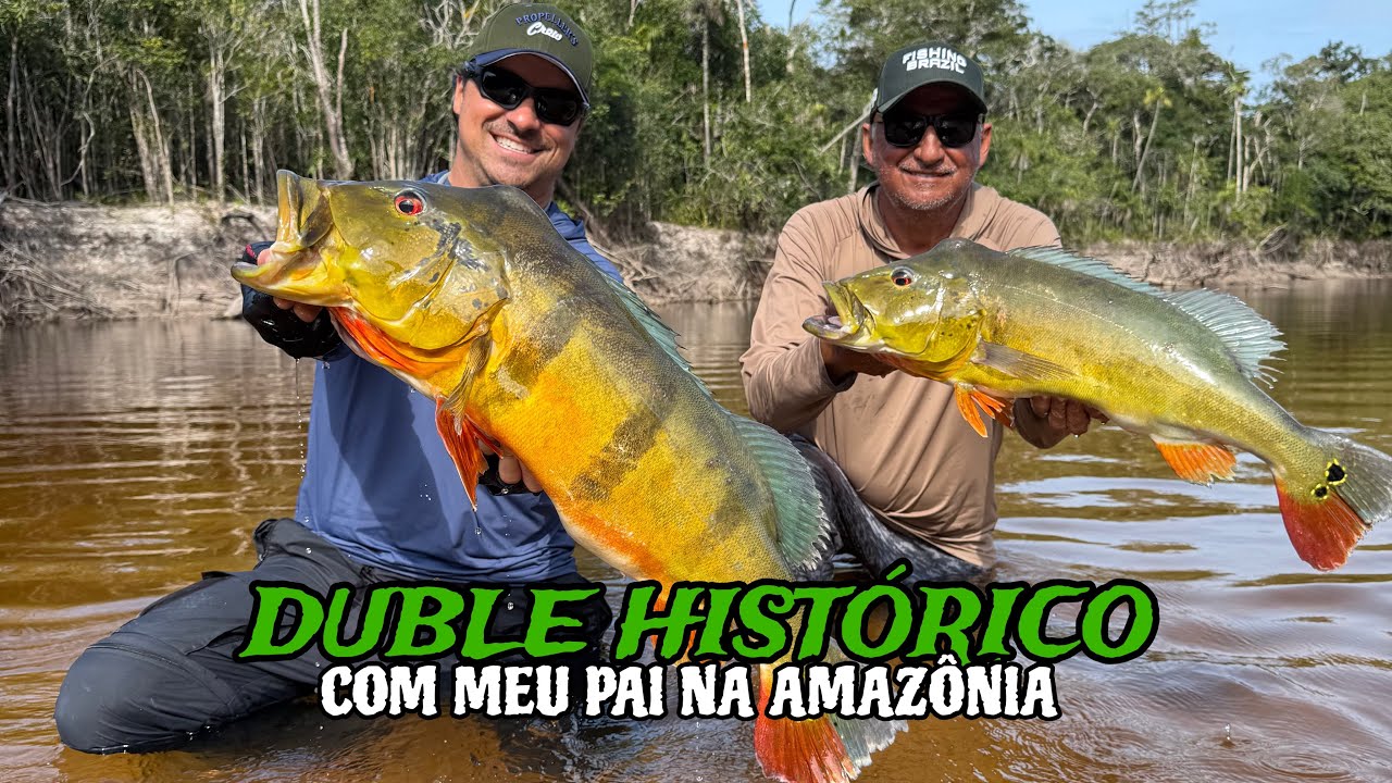 DUBLÊ HISTÓRICO E QUEBRA DE RECORDE DE TUCUNARÉ AÇU | AMAZÔNIA 2026