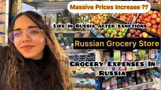 Have grocery prices increase in Russia after sanctions?|| Weekly grocery expenses😮|| Russian market