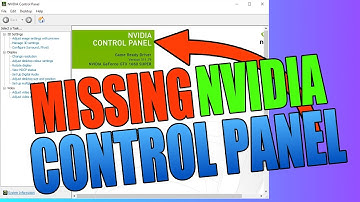 FIX NVIDIA Control Panel Missing In Windows 10
