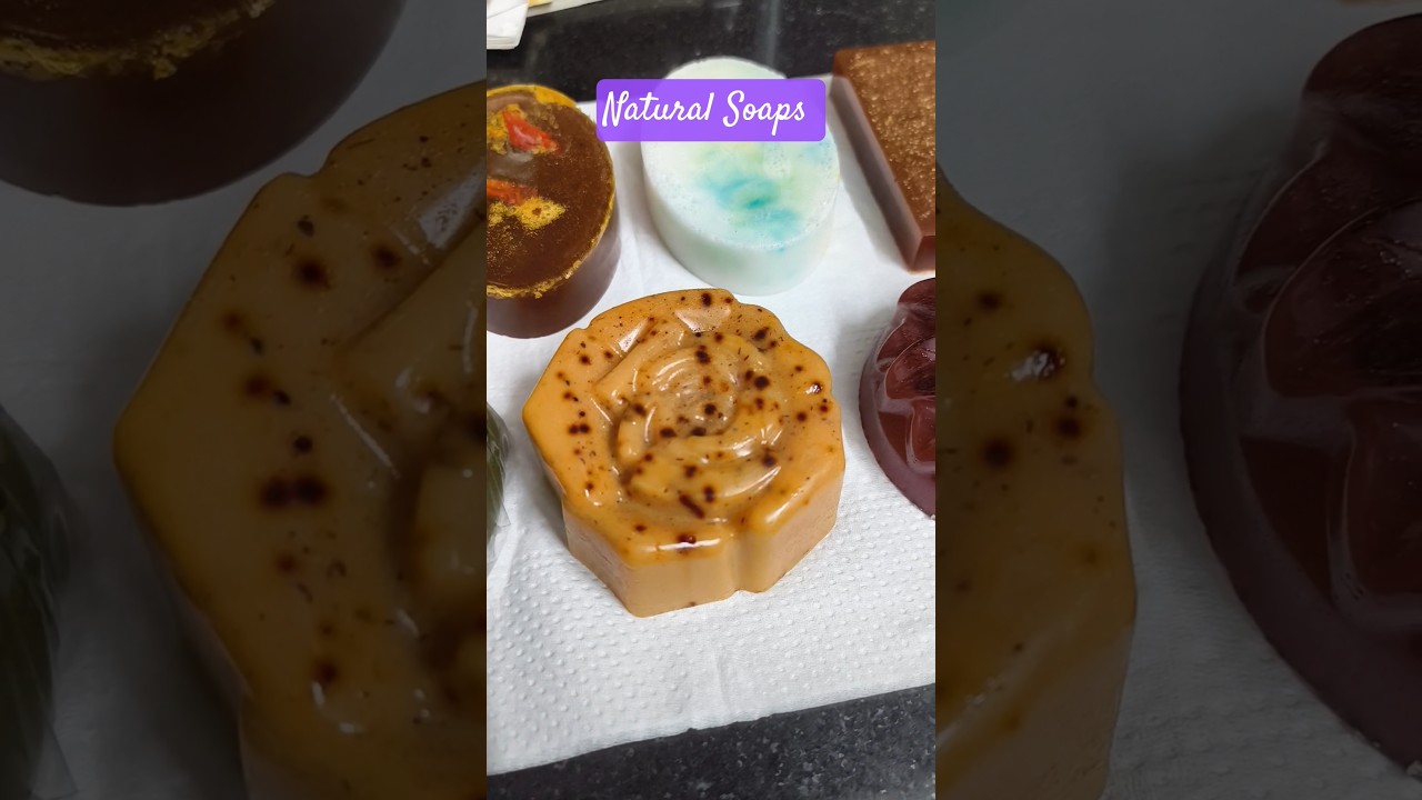 Handmade natural Soaps 