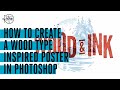 How to Create a Wood Type Inspired Poster in Photoshop (Free Samples Included) How to Create a Wood Type Inspired Poster in Photoshop (Free Samples Included)