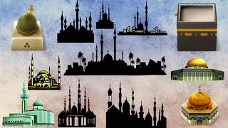 شاهد أجمل صور مساجد رسم وأشكال مسجد لعمل أحلى تصاميم شهر رمضان 2019