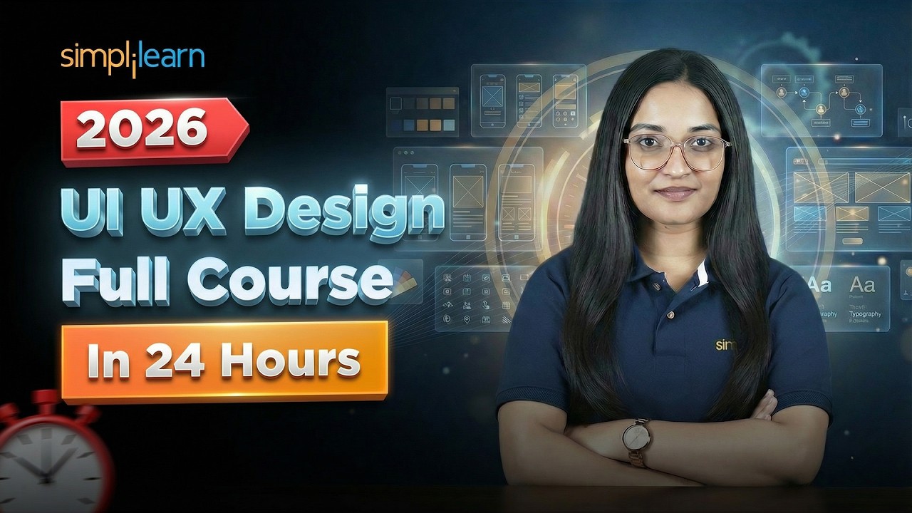 UI UX Design Full Course 2026 | UI UX Design Tutorial | Learn UI UX ...