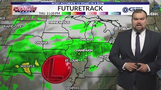 Adam "Smoke haze and sunshine continue for Monday, but storms are back by the middle of the week"