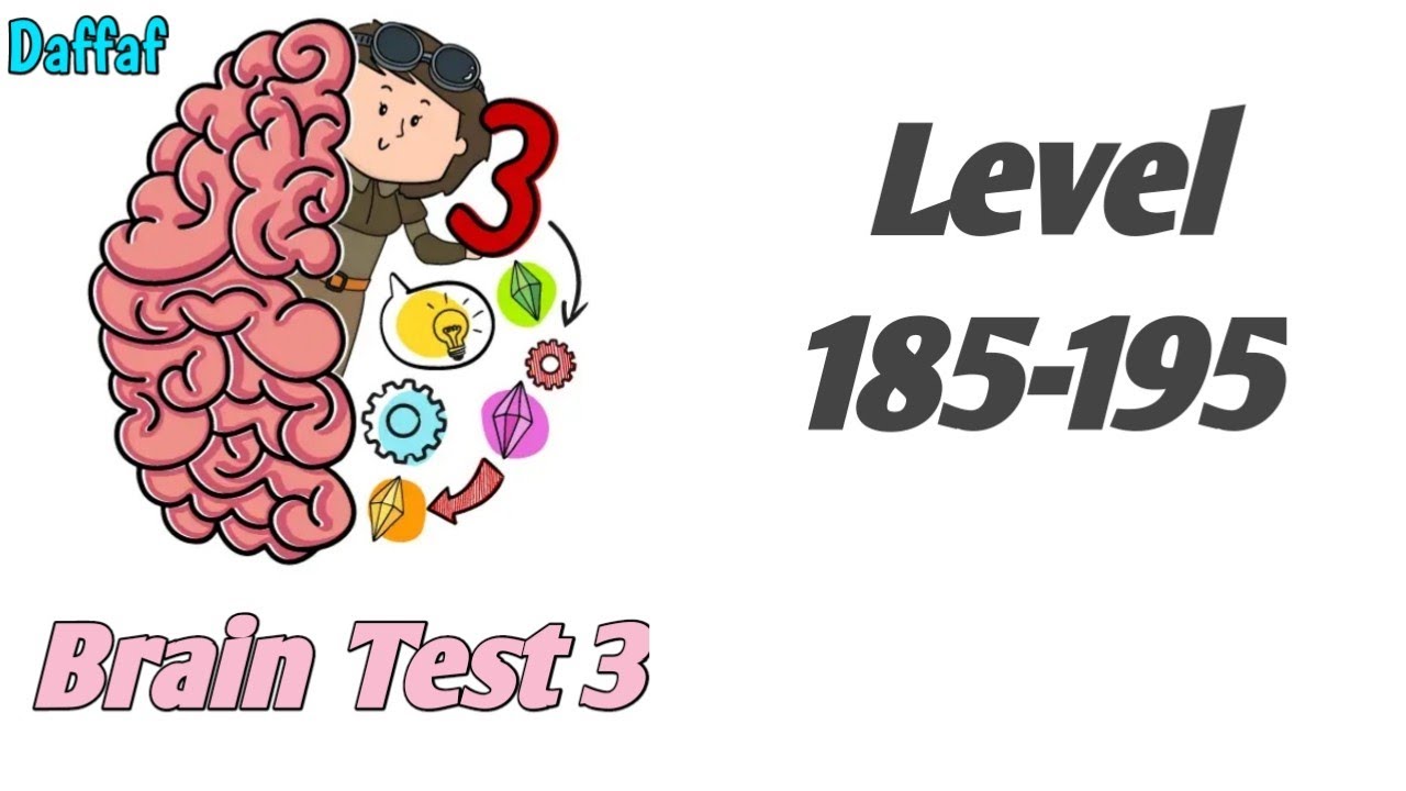 Brain test nível 185 