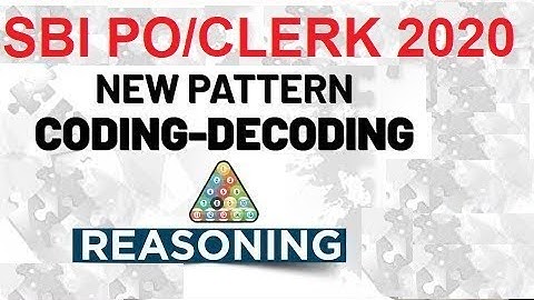 SBI PO/CLERK MAINS 2020 | Reasoning By Ayushi Ma